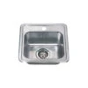 Wells Sinkware Topmount Bar Sink Pack, Stainless Steel, Sink Only -Whole House Kitchenware d6f13f29040732c6 3385 w800 h800 b1 p0