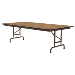 Correll Adjustable Height Plywood Core Folding Tables PCA3696P-06