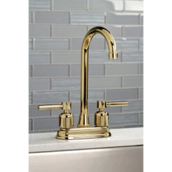 Kingston Brass KB8492DL Concord Bar Faucet, Polished Brass -Whole House Kitchenware da714aed013a5758 0194 w800 h800 b0 p0