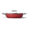 Smeg Cookware Deep Pan With Lid., Red 1 Smeg Cookware Deep Pan With Lid., Red -Whole House Kitchenware dda107ec02a359a1 5469 w800 h800 b1 p0