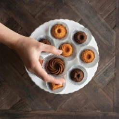 Nordic Ware Gold Cast Aluminum 1.2 Cup Bundt Charms Baking Pan -Whole House Kitchenware dde1d36b0a6183fc 4384 w800 h800 b0 p0