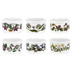 Portmeirion Botanic Garden 5-Ounce Ramekins, Set Of 6