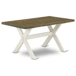 X076Ab264-5, 5-Piece Set Table Top And 4 Pu Leather Chairs, Linen White -Whole House Kitchenware e2014fde00afbaa6 8337 w800 h800 b1 p0