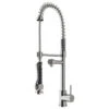 VIGO Zurich Pull-Down Kitchen Faucet, Stainless Steel