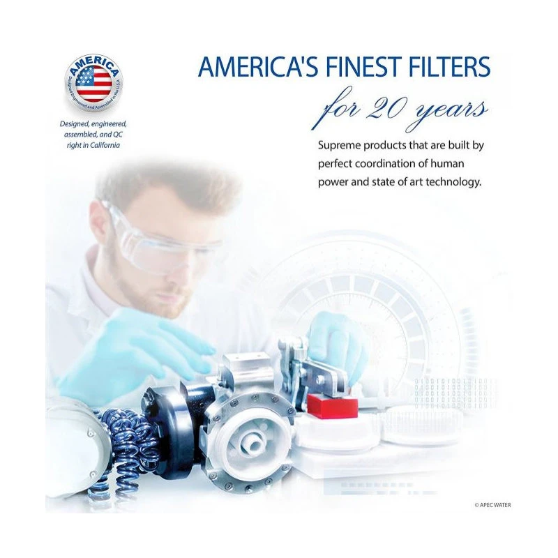 APEC Ultimate 5-Stage 90 GPD Quick Dispense Reverse Osmosis System, 3/8" Output 4 APEC Ultimate 5-Stage 90 GPD Quick Dispense Reverse Osmosis System, 3/8" Output - Image 2