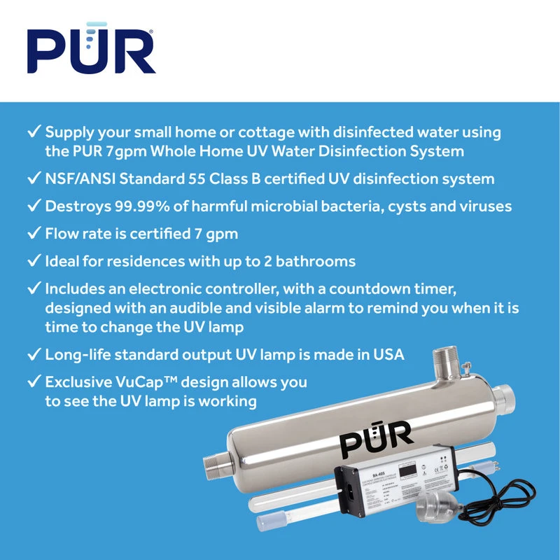 PUR® 7 GPM Whole Home UV Water Disinfection System 9 PUR® 7 GPM Whole Home UV Water Disinfection System - Image 7