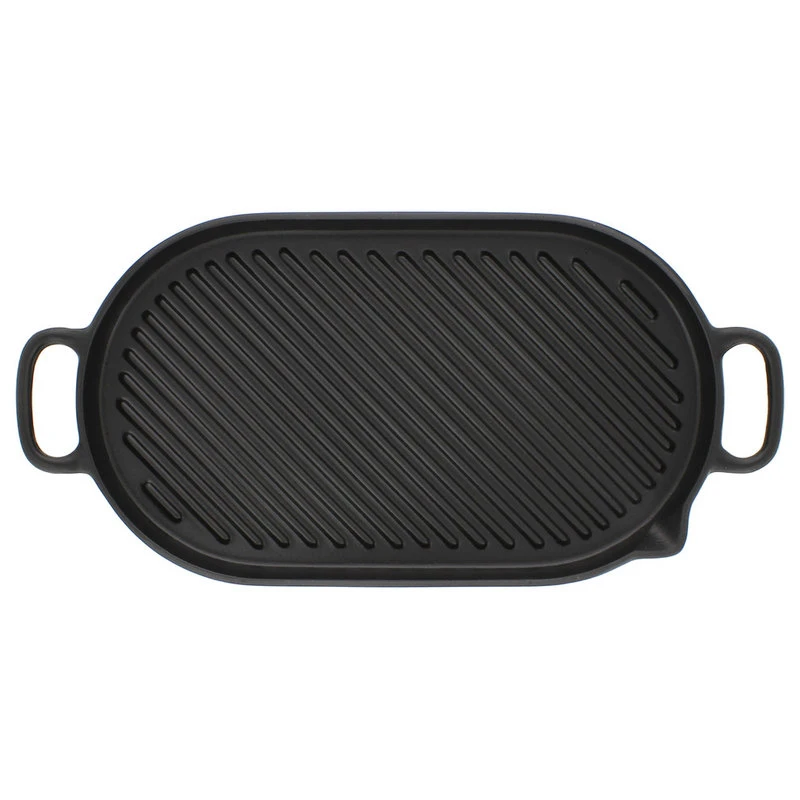 Chasseur 18" Oval French Cast Iron Grill 4 Chasseur 18" Oval French Cast Iron Grill - Image 2