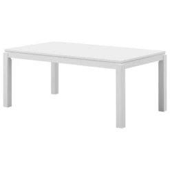 Danby 7 Piece Dining Set, Gray Fabric And Cappuccino Wood, White, Table And 8 Ch -Whole House Kitchenware e721eaba00d59021 8492 w800 h800 b1 p0