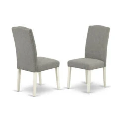 East West Furniture X-Style 6-piece Wood Dining Set In Linen White/Dark Shitake 10 East West Furniture X-Style 6-piece Wood Dining Set In Linen White/Dark Shitake -Whole House Kitchenware e73193140162710b 6879 w800 h800 b1 p0