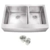 Stainless Steel Undermount Farmhouse 60/40 Double Bowl Kitchen Sink 2 Stainless Steel Undermount Farmhouse 60/40 Double Bowl Kitchen Sink -Whole House Kitchenware e781b1c30751f864 5071 w800 h800 b1 p0
