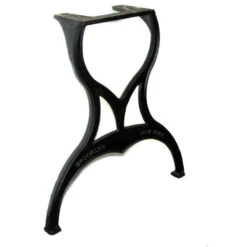 Vintage Industrial Brooklyn NY Ductile Cast Iron Table Legs Set Of 2