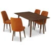 Alpen Mid Century Modern Solid Wood 5 Piece Dining Room & Kitchen Set 2 Alpen Mid Century Modern Solid Wood 5 Piece Dining Room & Kitchen Set -Whole House Kitchenware e8314071036f6fcb 0023 w800 h800 b1 p0