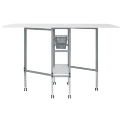 Hobby And Craft Height Adjustable Cutting Table With Drawers, White -Whole House Kitchenware e921e12703612aeb 2772 w800 h800 b1 p0