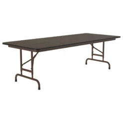 Correll Adjustable Height Melamine Top Folding Table CFA3072M-01 -Whole House Kitchenware e951eb2f00590300 9383 w800 h800 b1 p0