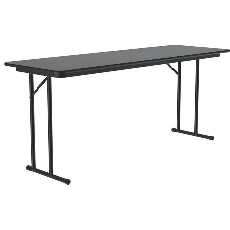 Correll 3/4" High Pressure Folding Seminar Table In Montana Granite 3 Correll 3/4" High Pressure Folding Seminar Table In Montana Granite