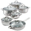 Homer 12-Piece Stainless Steel Cookware Set -Whole House Kitchenware eee1ee7b05fc2d46 7456 w800 h800 b1 p0