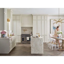 Moen Traditional Pot Filler Brushed Gold Two-Handle Kitchen Faucet 11 Moen Traditional Pot Filler Brushed Gold Two-Handle Kitchen Faucet -Whole House Kitchenware efb13e5a0d14c590 1649 w800 h800 b0 p0