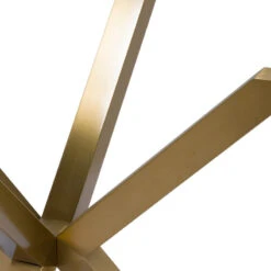 Bella Dining Table, Brushed Gold Steel -Whole House Kitchenware f041ca56023ca035 8453 w800 h800 b0 p0