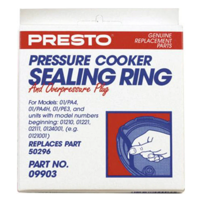 Presto 09903 Pressure Cooker Sealing Ring/Overpressure Plug Pack, 3 And 4 Quart 5 Presto 09903 Pressure Cooker Sealing Ring/Overpressure Plug Pack, 3 And 4 Quart - Image 3