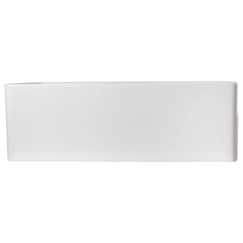 Alfi Brand White 30" Contemporary Smooth Apron Fireclay Farmhouse Kitchen Sink 11 Alfi Brand White 30" Contemporary Smooth Apron Fireclay Farmhouse Kitchen Sink - Image 9
