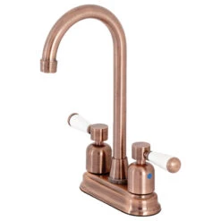 Kingston Brass KB849DPLAC Paris Bar Faucet, Antique Copper