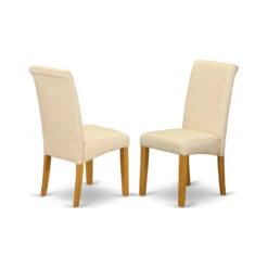 East West Furniture Capri 6-piece Wood Dining Set In Oak/Brown -Whole House Kitchenware f5c12fd901b19965 6819 w800 h800 b1 p0