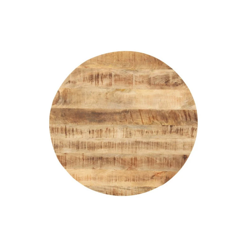 VidaXL Solid Mango Wood Table Top Ø15.7" Wooden Replacement Dining Table Top 3 VidaXL Solid Mango Wood Table Top Ø15.7" Wooden Replacement Dining Table Top