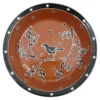 Glazed Terra Cotta Pottery Deep-Dish Pie Plate, Blackbird Motif -Whole House Kitchenware fa2141800a6b4985 1268 w800 h800 b1 p0