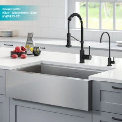 Purita Water Dispenser With Bolden Pulldown Kitchen Faucet, Matte Black 21 Purita Water Dispenser With Bolden Pulldown Kitchen Faucet, Matte Black -Whole House Kitchenware fa51ab090254a79f 5648 w800 h800 b0 p0