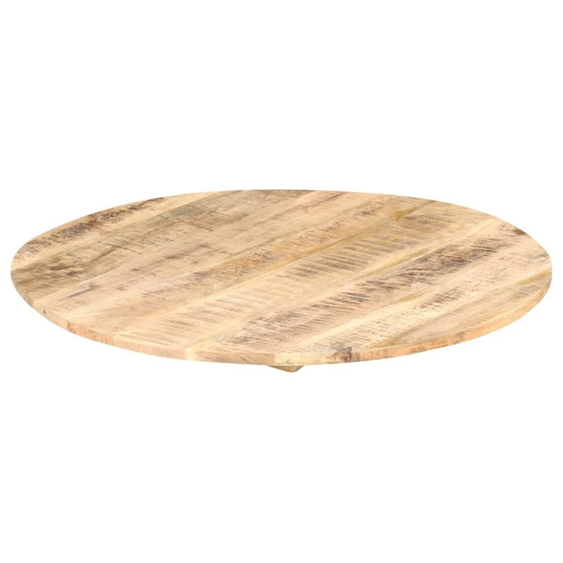 VidaXL Solid Mango Wood Table Top Ø31.5" Wooden Replacement Dining Table Top 10 VidaXL Solid Mango Wood Table Top Ø31.5" Wooden Replacement Dining Table Top - Image 8