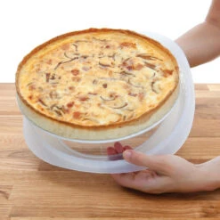 Lekue Red Silicone Quiche Pan With Ceramic Plate, 11 Inch 5 Lekue Red Silicone Quiche Pan With Ceramic Plate, 11 Inch -Whole House Kitchenware fa911be40bad13f7 6803 w800 h800 b0 p0