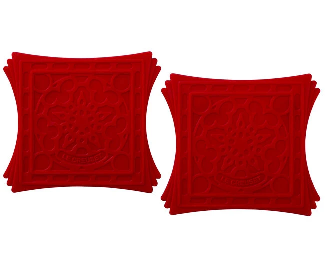 Le Creuset Magnetic Trivets, Set Of 2 3 Le Creuset Magnetic Trivets, Set Of 2