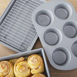 4-Piece Non-Stick Toaster Oven Bakeware Set -Whole House Kitchenware fbe1f7520a09148b 4524 w800 h800 b0 p0