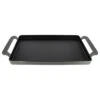 Chasseur 14" Caviar-Grey Rectangular French Enameled Cast Iron Griddle -Whole House Kitchenware fc417e5e0ba4fa3a 8620 w800 h800 b1 p0