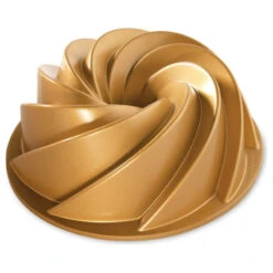 Nordic Ware Gold Aluminum 10 Cup Heritage Bundt Pan