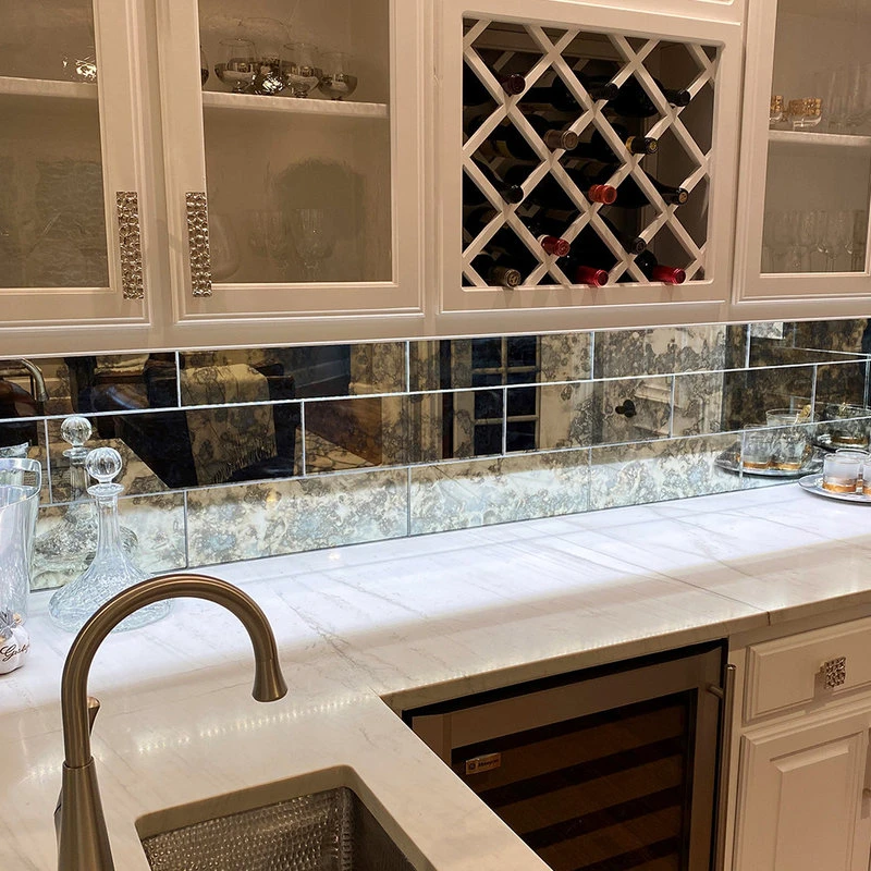 Premier Copper Products Rectangle Copper Bar Sink In Electroless Nickel With 2" Drain Size, 2" 5 Premier Copper Products Rectangle Copper Bar Sink In Electroless Nickel With 2" Drain Size, 2" - Image 3