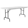 Correll 30"W X 72"D Heavy Duty Blow-Molded Folding Table In Gray Granite 1 Correll 30"W X 72"D Heavy Duty Blow-Molded Folding Table In Gray Granite -Whole House Kitchenware fef144e50287252d 5375 w800 h800 b1 p0