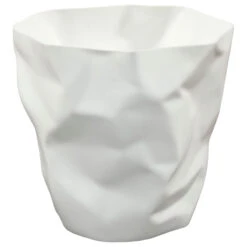 Lava Trash Bin, White -Whole House Kitchenware ff4144f300cd1af3 8108 w800 h800 b1 p0