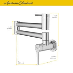 Studio S Pot Filler, Stainless Steel -Whole House Kitchenware ffe13af00d9f528c 2480 w800 h800 b0 p0