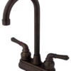 Water Saving Magellan Bar Faucet With Lever Handles, Oil Rubbed Bronze