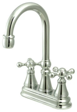 Governor Two Handle 4" Centerset Bar Faucet Without Pop-Up Rod