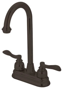 KB8495NFL NuWave French 4" Centerset Bar Faucet, Oil Rubbed Bronze