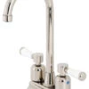 Kingston Brass KB8496DPL Paris Bar Faucet, Polished Nickel -Whole House Kitchenware home design 128