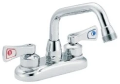 Moen M-Dura Chrome 2-Handle Utility Faucet