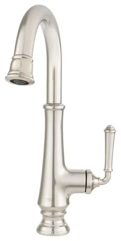American Standard 4279.410 Delancey Single Handle Pull-Down Spray - Polished