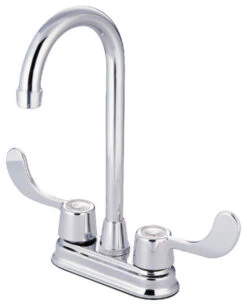 GKB191ADA Water Saving Vista Bar Faucet, Blade Handles, ADA Compliant, Chrome