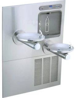 Elkay EZH2O Bottle Filling Station With Integral SwirlFlo Fountain, Refrigerated