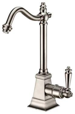 Whitehaus Point Of Use Kitchen Faucet With Brushed Nickel Finish WHFH-C2011-BN