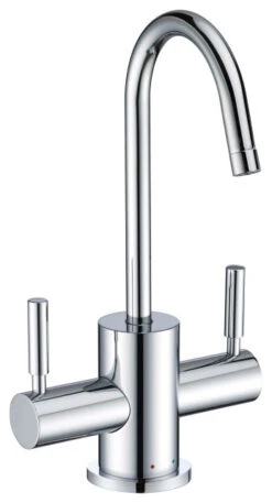 Whitehaus Collection POS Instant Hot/Cold Water Drinking Faucet With Swivel Spout