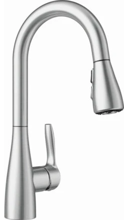 Blanco 442209 Atura 1.5 GPM 1 Hole Pull Down Bar Faucet - Stainless